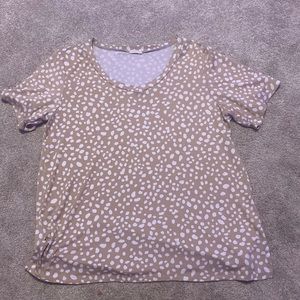 Cream blouse very float